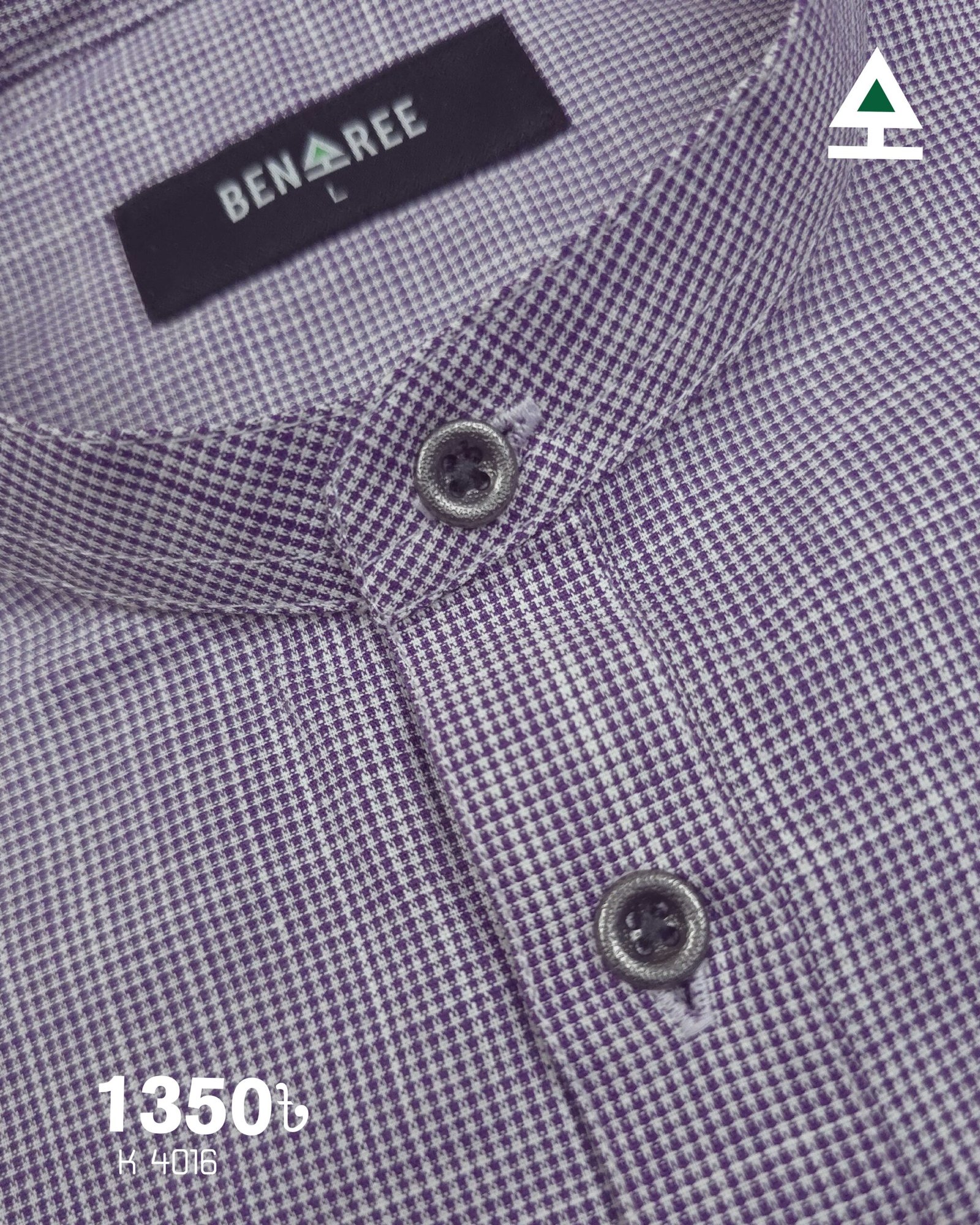 white and dewp purple Katua - K 4016