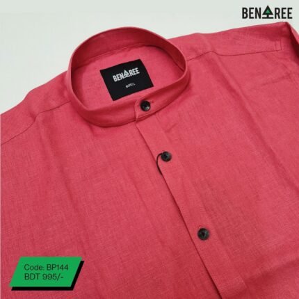 Band Collar Shirt  - BS 144