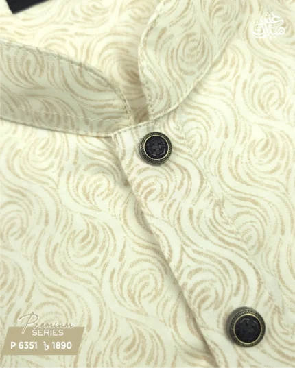 Beige Panjabi - P 6351